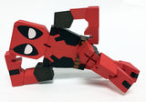 Marvel Deadpool Wooden Warriors Doll 8"