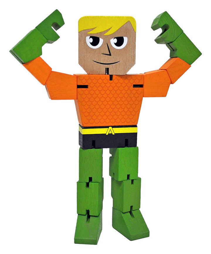 DC Comics Aquaman Wooden Warriors Doll 8