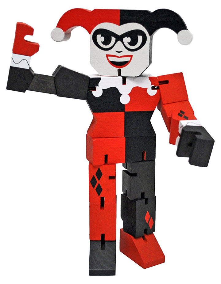 DC Comics Harley Quinn Wooden Warriors Doll 8