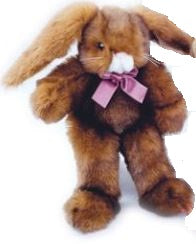 Purrfection Baby Mocha Bunny Plush