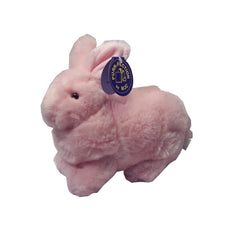 Small Pink Bunny Rabbit Laying Down