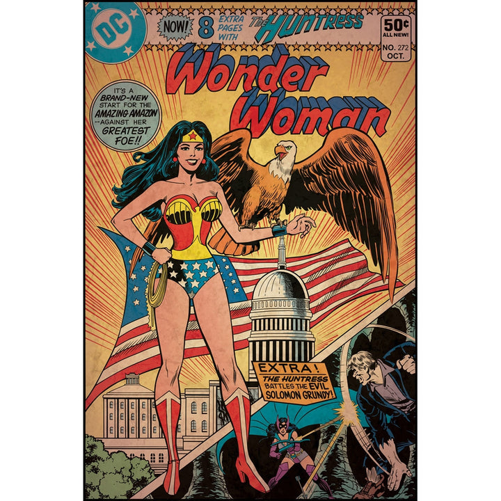 Wonder Woman Comic Cover Giant Wall Decal