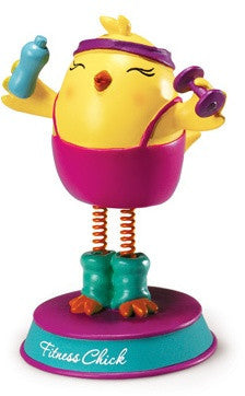 Charming Chicks Figurine - Fitness Chick