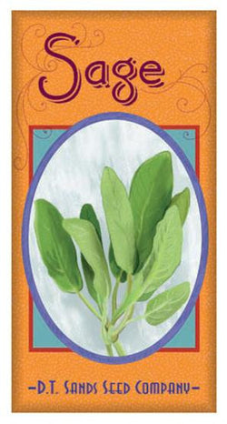 David T. Sands Herbs Mini Flag - Sage