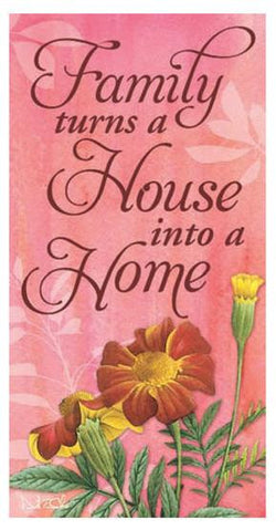 Inspirational Botanical Mini Flag 