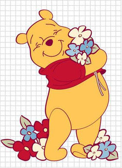 Winnie the Pooh Screen Saver - Flowers