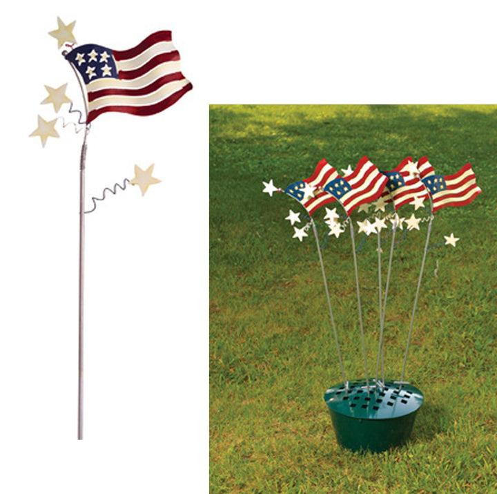 Classic Wiggle Stake- American Flag-44.75
