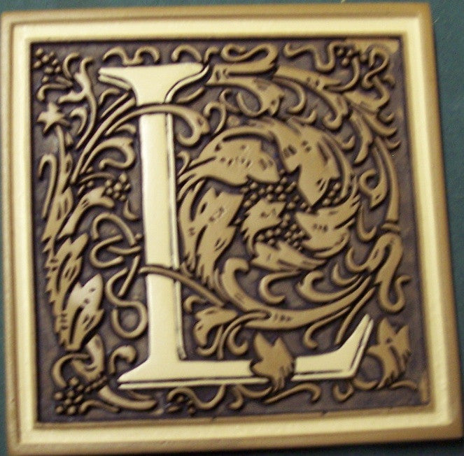 Magnetic Monogram Stepping Stone Plaque-L