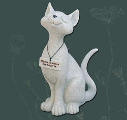 Celia the Cat, Fountasia Resin Sculpture