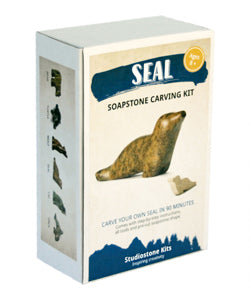 Seal Soapstone Carving Kit