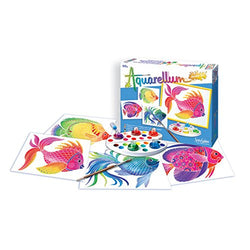 Aquellium Junior- 4 Canvases-Fish