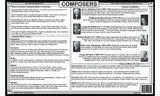 Composers Placemat - Freedom Day Sales