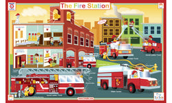 Tot Talk The Fire Station Place Mat