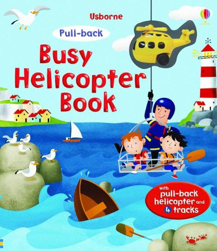 Pull Back Busy Helicopter Board Book