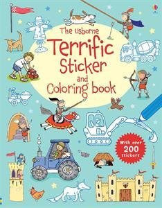 Terrific Sticker Color Book