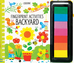 Usborne Fingerprint Activities Backyard