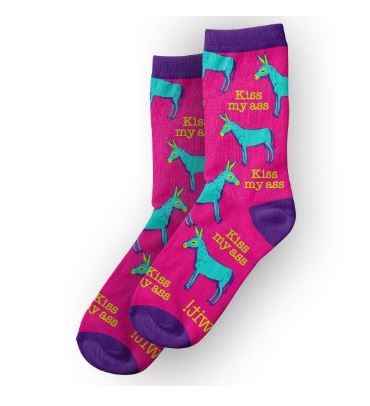 Wit! Donkey One Size Socks