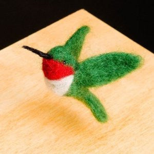 Hummingbird Wool Needle Felting Kit
