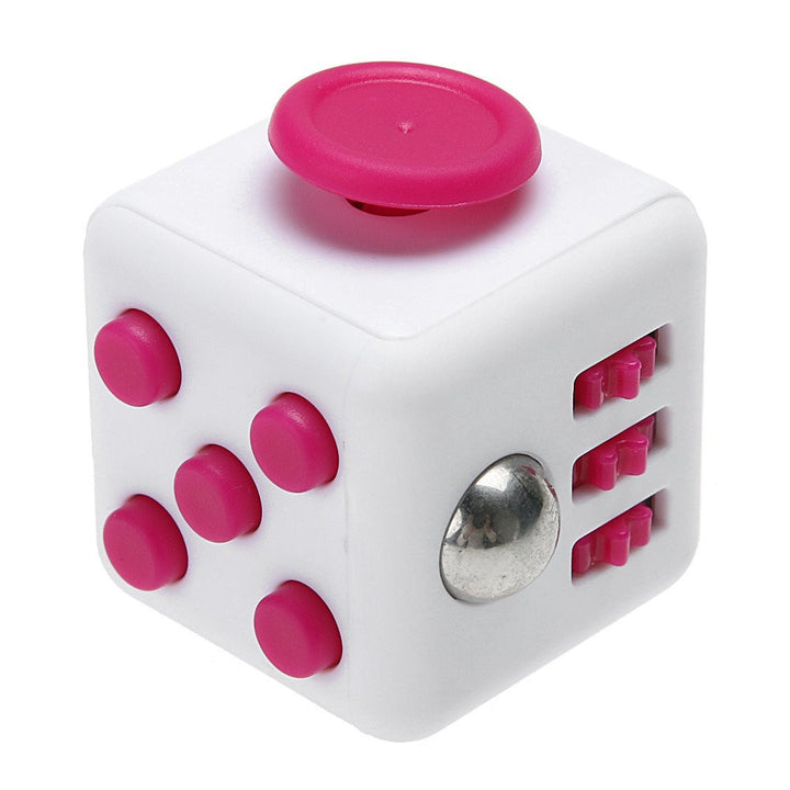 Fidget Cube- White Pink