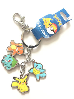Pokemon Multi Character Key Ring
