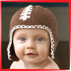 Football Hat Brown for 2-3 yrs