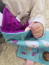 Baby Jack and Company - Sensory Squares Mermaid 8"x 8"