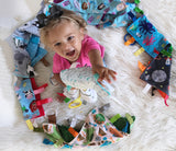 Baby Jack and Company - Sensory Squares Mermaid 8"x 8"