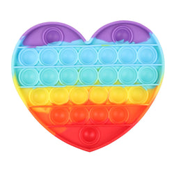 MYS Wholesale Inc - HDM3419-2-POP FIDGET SENSORY AND STRESS RELIEVER TOY HEART