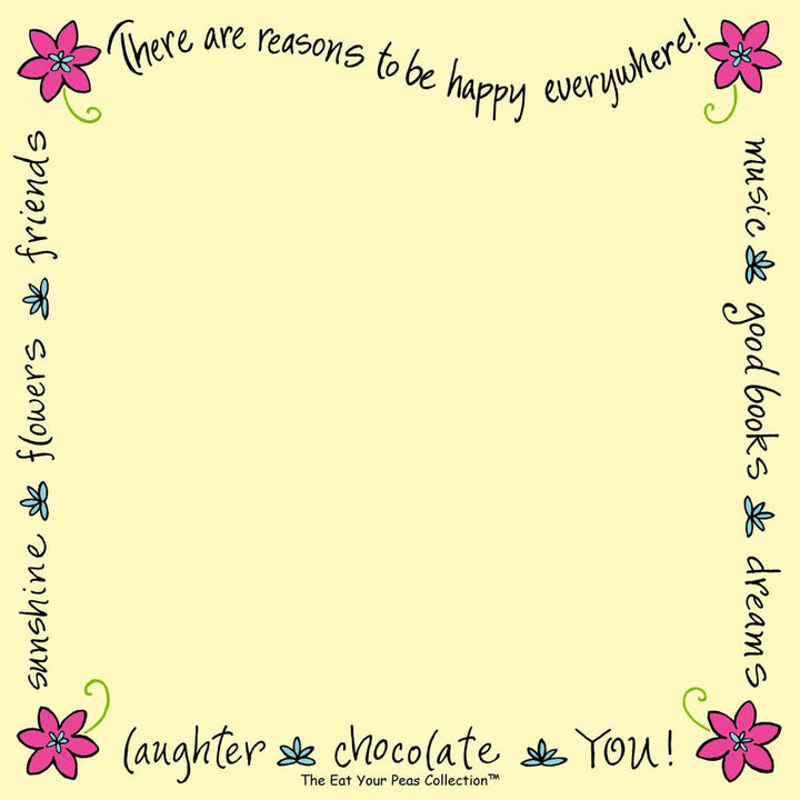 Gently Spoken - Happy - Sweet Sayings Notepad