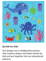 Baby Jack and Company - Learning Lovey Ocean 14" x 18"