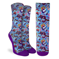 Good Luck Sock - Women's Alice in Wonderland Socks