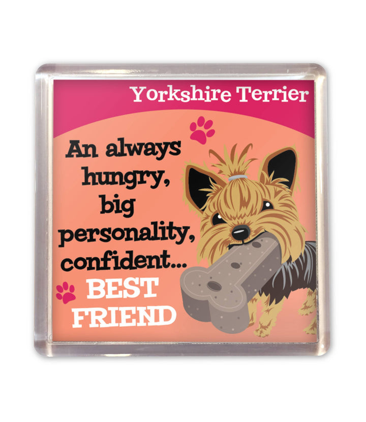 History & Heraldry - Wags Whiskers Magnet - Yorkshire Terrier