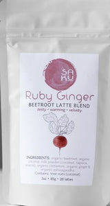 Saku Tea Ruby Ginger Tea-3oz Bag